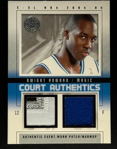 2004 Fleer EX-L Dual Prime Patch Dwight Howard 29/44 Orlando Magic - Picture 1 of 2