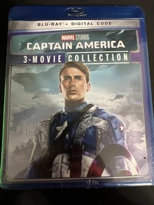 Captain America: 3-Movie Collection (Blu-ray + Digital 2021) Chris Evans - Imagen 1 de 2