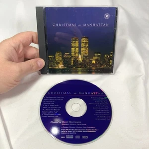 Christmas In Manhattan (CD 1996) NY Holiday Jazz Rare Twin Towers Cover Art - Foto 1 di 4