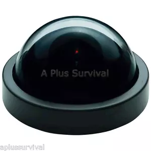 Cámara de seguridad domo - seguridad falsa ficticia con luz roja detectora de movimiento - Imagen 1 de 1