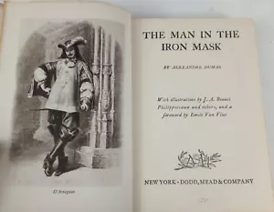 Der Mann in der eisernen Maske (Hardcover 1944 Print) Illustrated Dodd Mead & Co. - Bild 1 von 7
