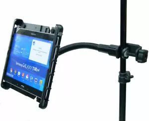 Heavy Duty Music / Mic Stand Tablet Holder for Samsung Galaxy Tab 4, 3 & 2 - Picture 1 of 8