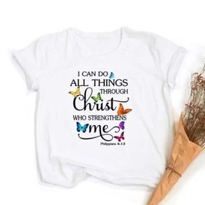 Christian, Woman, Girl, Religious T-shirt, S - Picture 1 of 3