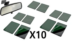 10x Auto abgefallen Fenster Innen Rückspiegel Pad selbstklebend stark Pad Fix - Bild 1 von 8