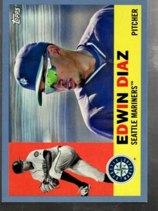 B1093- 2017 Topps Archives Blue #67 Edwin Diaz /175 - NM-MT - Picture 1 of 2