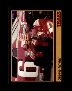 1991 Traks Racings Cards #115 Steve Hmiel Mark Martin SET BREAK - Picture 1 of 2