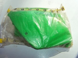 KX125 KX250 94-98 Period Correct Vintage Flo Neon Green Plastic Side Panel Plate - Picture 1 of 4