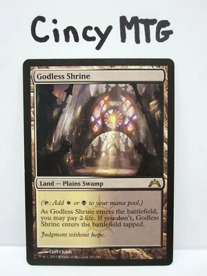 Godless Shrine - 1x x1 - Gatecrash - GTC - LP - MTG Magic - Image 1 of 2