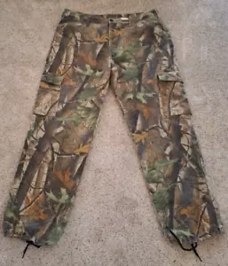 Vintage Liberty Cargo Camo Realtree Hardwood Hose Herren 38x32 Jagd verstellbar - Bild 1 von 8