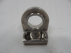 Turbine Jet Engine lifting bracket Inconel 718 OAH 3.4 OAW 2.5 hole 1.375 - Picture 1 of 3