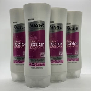 4 Pack - Suave Sheer Color Radiance Protect & Revive Conditioner, 12.6 fl oz ea - Picture 1 of 2