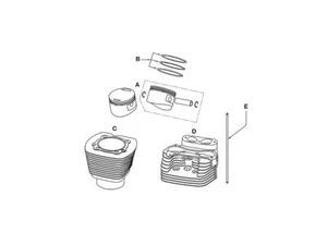 KB Pistons Rev Tech 115" Engine Gen4 Piston Bore 4.135" 9.5:1 +.010mm - Picture 1 of 2