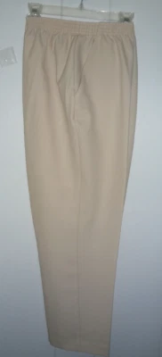 DonnKenny Woman Size 20W  Elastic Waist Pants Ivory Yellow - Image 1 of 3