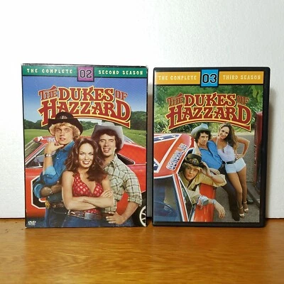 The Dukes of Hazard DVD Set Lot Seasons 2 & 3 Foto 1 de 4