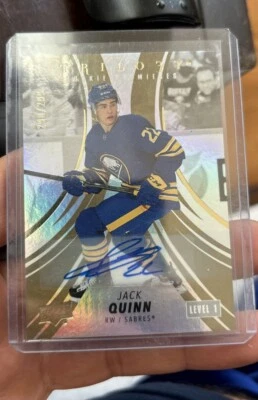 2022-23 UD - Trilogy - Rookie Premieres Gold Autographs Jack Quinn /299 - Image 1 of 2