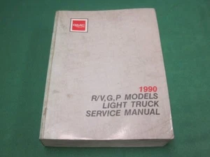1990 R/V P G LIGHT TRUCK REPAIR GUIDE SERVICE MANUAL - Picture 1 of 1
