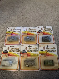 Zylmex Action Masters Military Tanks 1:87 Vintage Unused Lot Of 6 - Picture 1 of 7