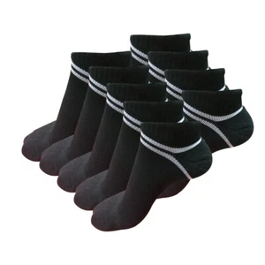 9 pair Mens Low Cut Ankle Cotton Athletic Cushion Casual Performance Sport Socks - Picture 1 of 20