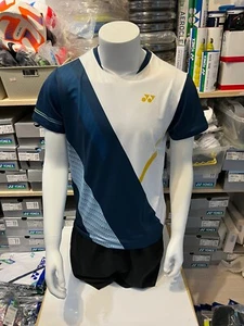 YONEX Men's Badminton T-Shirts Sports Top Apparel Navy [US:XS/2XL] NWT 223TS029M - Picture 1 of 5
