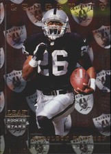 1998 Leaf Rookies and Stars Longevity Football Card #96 Napoleon Kaufman /50