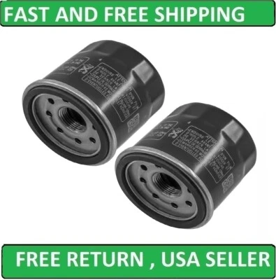 Dos filtros de aceite para Kawasaki VN800 Vulcan 800 Classic 800 803 Drifter 800 1995-06 Foto 1 de 4