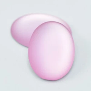 25x18mm Ovalado Lunasoft Cabujón - Bailarina Rosa - Cantidad 1 - Luna Lucite - Imagen 1 de 1
