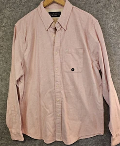 Abercrombie & Fitch Soft Flannel Shirt Mens XL Pink Gingham Check Y2K Retro NEW - Picture 1 of 10