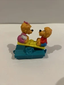 1994 Berenstain Bears Brother Sister See Saw McDonalds Toy - Picture 1 of 4