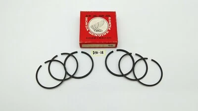 Anillos de pistón Honda CB125K Twin CL125 SS125 tamaño STD NOS 13010-230-000 Foto 1 de 4