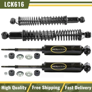 Monroe Front & Rear Load Adjusting Shocks w/Coil Springs Set For Astro Safari - Picture 1 of 4