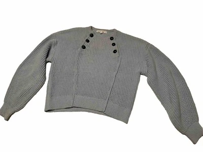 Rebecca Minkoff Natalie Light Blue Sweater Size XS $298 - Image 1 of 4