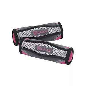 Juego de pesas de mano Gaiam pesas de mano peso de 2 lb embalaje dañado - Imagen 1 de 9