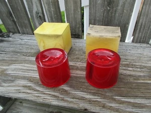 NORS 1961 PLYMOUTH TAILLIGHT LENSES - Bild 1 von 3