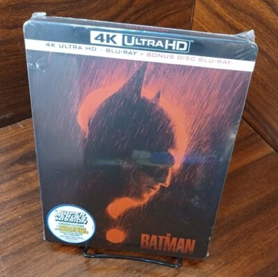 The Batman 4K UHD/Blu-ray Steelbook - EU IMPORT - NEW (Sealed) - Free Box S&H - Image 1 of 4