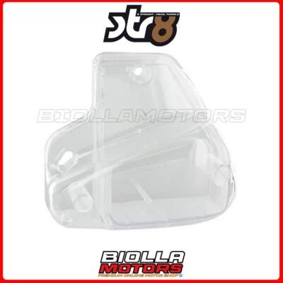STR-399.35/WH COPERCHIO AIRBOX STR8 TRASPARENTE PEUGEOT TREKKER 50CC AC - Immagine 1 di 4