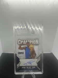 2024 Onyx Vintage Basketball Champion Auto /99 TAG GEM 10 Jason Terry INSCRIBED - Picture 1 of 2
