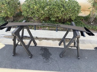 2020-2025 Corvette C8 High Wing Spoiler in Carbon Flash GM OEM - Image 1 of 4