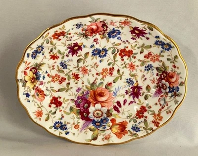 Vintage Hammersley "English Chintz" Oval Bon Bon, Trinket or Soap Dish - Image 1 of 4
