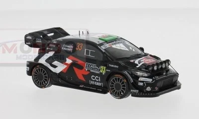 1:43 IXO Toyota Yaris Gr #33 Rally Montecarlo 2025 Evans Martin RAM972B.22 - Immagine 1 di 2