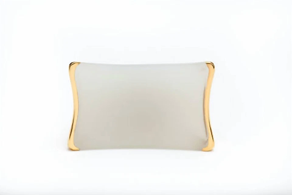 Anillo geométrico blanco Avenue Chic para mujer Foto 1 de 1