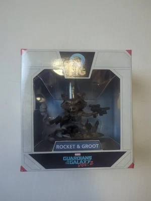 Q Fig Rocket & Groot Marvel Guardians of the Galaxy Vol. 2 Universe Dented Box  - Image 1 of 4