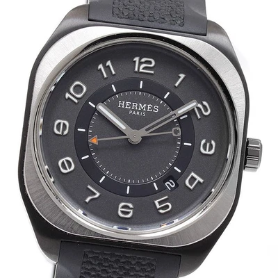 Автоматические мужские часы HERMES H08 SP1.741a дата серый циферблат_906535 - Изображение 1 из 4