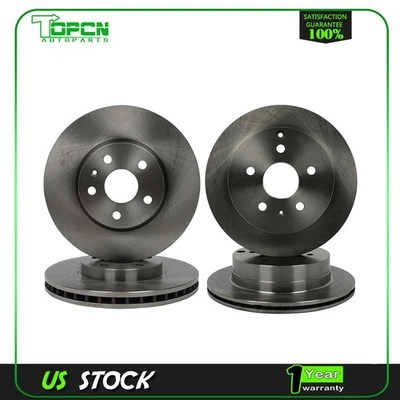 Front & Rear Brake Rotors For 2010 2011 2012 2013 2014 - 2017 CHEVROLET EQUINOX - Изображение 1 из 4