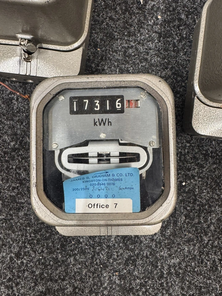 Sangamo Western Electricity Meter. Meter Vintage Untested Was Working Before. - Image 1 of 1