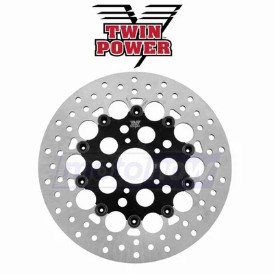 Twin Power Rear Floating Hole Rotor for 2008-2009 Harley Davidson FLTR Road pe — 第 1/4 张图片