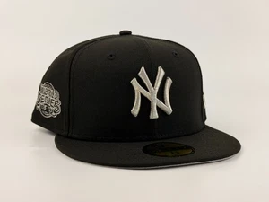 New York Yankees New Era Cap 59Fifty Fitted 2009 World Series Patch Schwarz Mütze - Bild 1 von 6