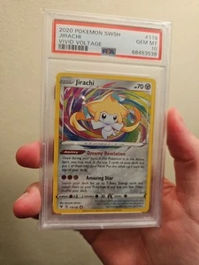 Pokemon - Jirachi - PSA10 - 2020 Vivid Voltage - Bild 1 von 2