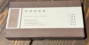 Estuche de colección Cross Triple Pen soporte de caja contenedor SOLO ESTUCHE - Imagen 1 de 7
