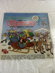 Christmas with The Chipmunks Vol 2 Liberty LST-7334 Shrink LP ~Vinyl VG+ - Foto 1 di 1