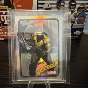 2025 Topps Chrome Marvel Luke Cage Refractor #111 - Picture 1 of 5